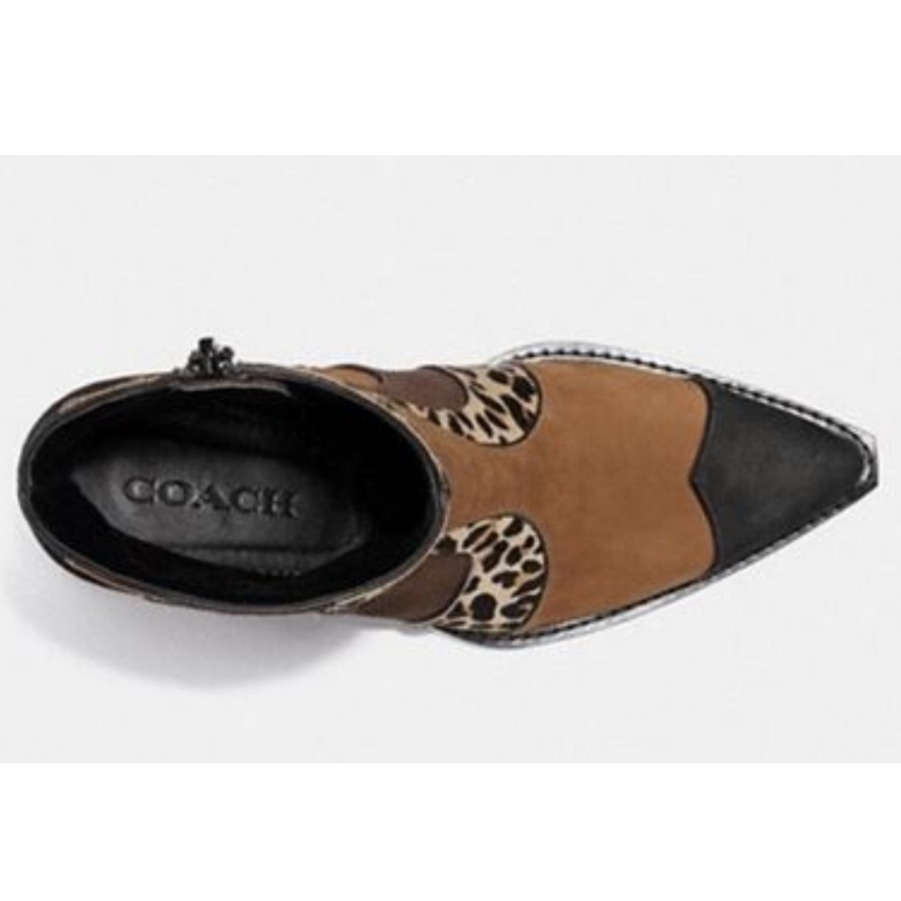 Coach Leopard Suede Boots - Picture 5 of 8